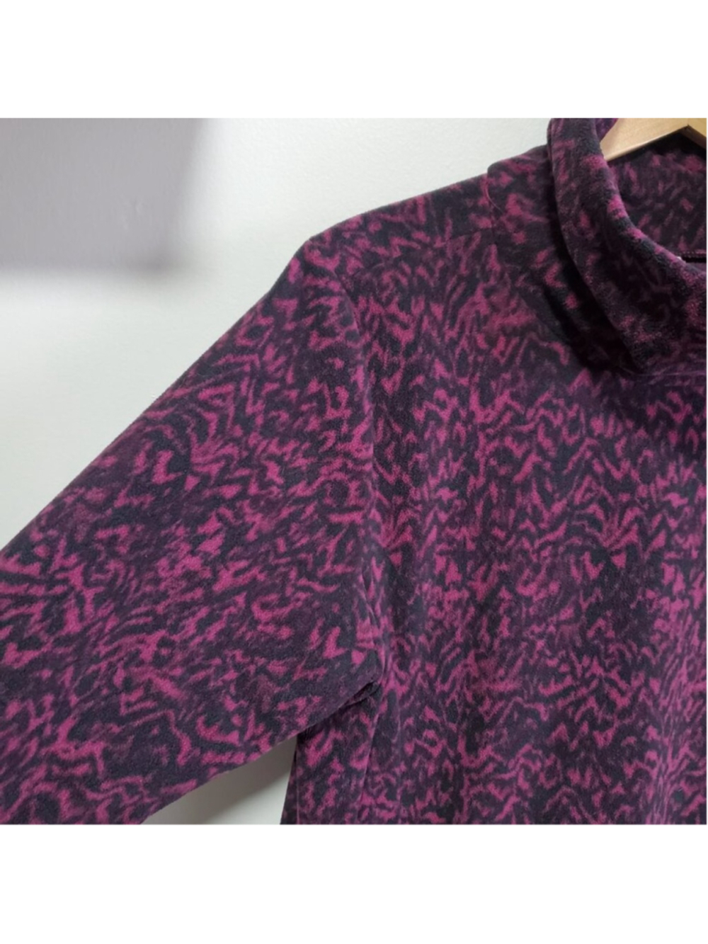 COLUMBIA Ali Peak Performance Fleece Tunic Sweater XL High Neck Longline - Picture 4 of 14